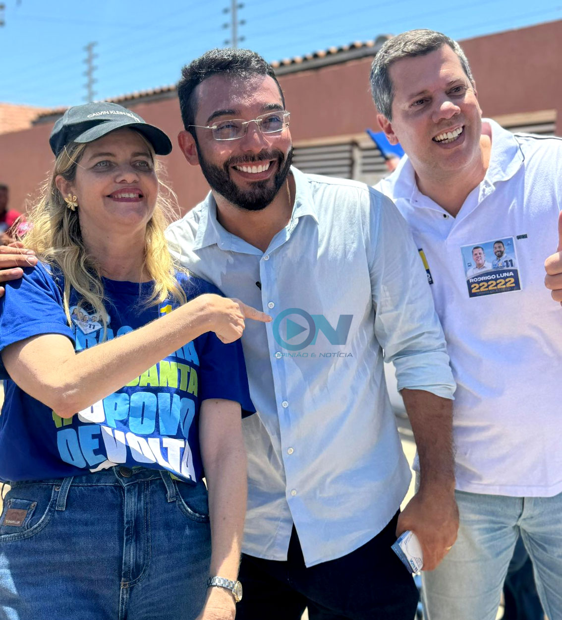 Novo Francisco e o time do amor realizam caminhada pelas ruas de Parnaíba no domingo